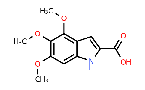 CAS 30448-09-0 | 4,5,6-trimethoxy-1H-indole-2-carboxylic acid