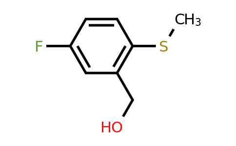 CAS 304649-75-0 | (5-Fluoro-2-methylsulfanylphenyl)methanol