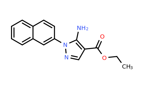 CAS 304683-30-5 | Ethyl 5-amino-1-(naphthalen-2-yl)-1H-pyrazole-4-carboxylate