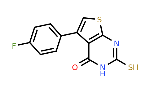 CAS 304684-28-4 | 5-(4-fluorophenyl)-2-sulfanyl-3H,4H-thieno[2,3-d]pyrimidin-4-one