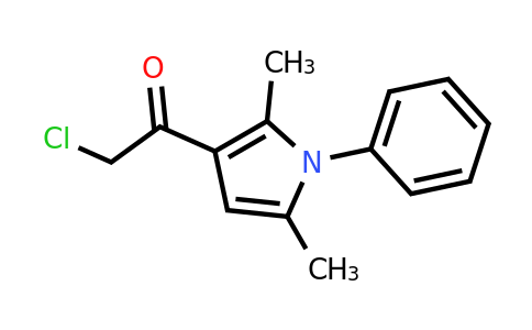 CAS 304685-85-6 | 2-Chloro-1-(2,5-dimethyl-1-phenyl-1H-pyrrol-3-yl)ethanone