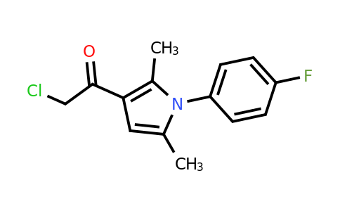 CAS 304685-89-0 | 2-Chloro-1-(1-(4-fluorophenyl)-2,5-dimethyl-1H-pyrrol-3-yl)ethanone