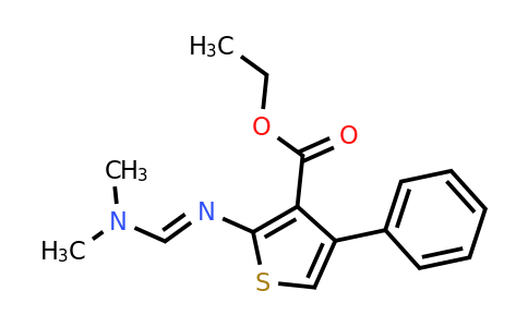 CAS 304685-95-8 | Ethyl 2-{[(dimethylamino)methylidene]amino}-4-phenylthiophene-3-carboxylate