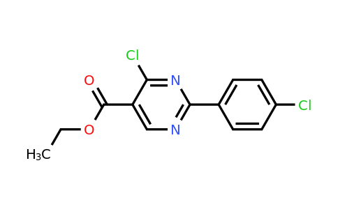 CAS 304693-56-9 | Ethyl 4-chloro-2-(4-chlorophenyl)pyrimidine-5-carboxylate