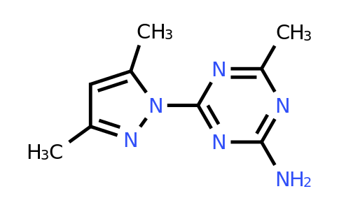 CAS 304873-50-5 | 4-(3,5-Dimethyl-1H-pyrazol-1-yl)-6-methyl-1,3,5-triazin-2-amine