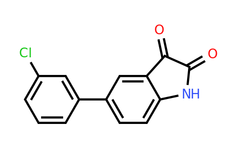 CAS 304876-14-0 | 5-(3-Chlorophenyl)indoline-2,3-dione