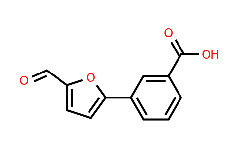 CAS 304884-54-6 | 3-(5-Formylfuran-2-yl)benzoic acid