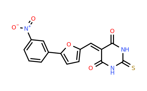 CAS 304894-61-9 | 5-((5-(3-Nitrophenyl)furan-2-yl)methylene)-2-thioxodihydropyrimidine-4,6(1H,5H)-dione