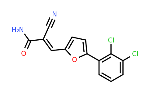 CAS 304896-35-3 | 2-Cyano-3-(5-(2,3-dichlorophenyl)furan-2-yl)acrylamide