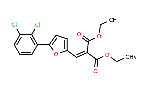CAS 304896-39-7 | Diethyl 2-((5-(2,3-dichlorophenyl)furan-2-yl)methylene)malonate