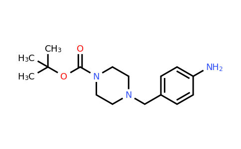 CAS 304897-49-2 | 4-(4-Aminobenzyl)piperazine-1-carboxylic acid tert-butyl ester