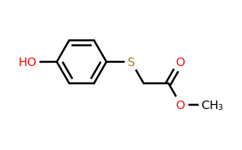 CAS 30512-63-1 | methyl 2-[(4-hydroxyphenyl)sulfanyl]acetate