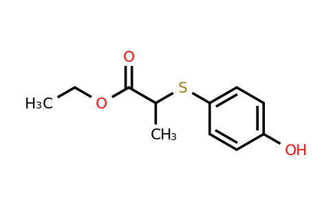 CAS 30512-68-6 | 2-[(4-Hydroxyphenyl)thio]propanoic acid ethyl ester