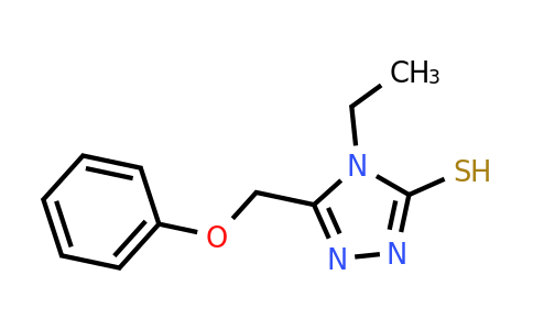 CAS 305337-09-1 | 4-ethyl-5-(phenoxymethyl)-4H-1,2,4-triazole-3-thiol
