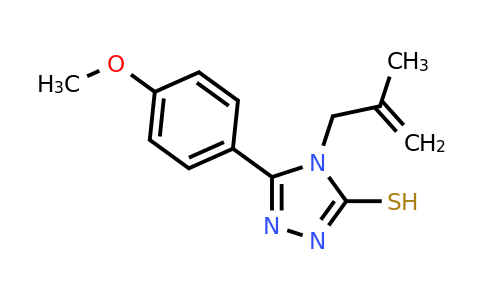 CAS 305337-18-2 | 5-(4-methoxyphenyl)-4-(2-methylprop-2-en-1-yl)-4H-1,2,4-triazole-3-thiol