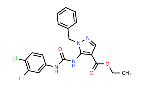 CAS 305337-30-8 | ethyl 1-benzyl-5-{[(3,4-dichlorophenyl)carbamoyl]amino}-1H-pyrazole-4-carboxylate
