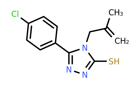 CAS 305337-31-9 | 5-(4-chlorophenyl)-4-(2-methylprop-2-en-1-yl)-4H-1,2,4-triazole-3-thiol