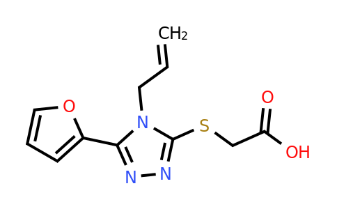 CAS 305337-54-6 | 2-((4-Allyl-5-(furan-2-yl)-4H-1,2,4-triazol-3-yl)thio)acetic acid