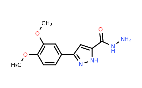CAS 305354-90-9 | 3-(3,4-dimethoxyphenyl)-1H-pyrazole-5-carbohydrazide