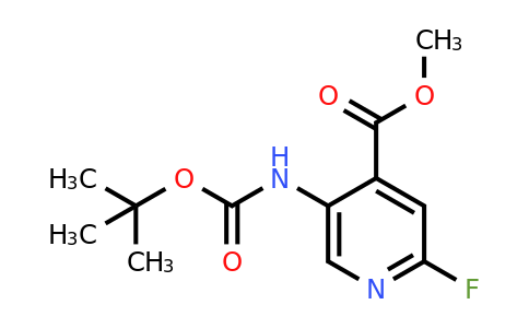 CAS 305371-15-7 | Methyl 5-(boc-amino)-2-fluoropyridine-4-carboxylate