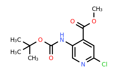 CAS 305371-42-0 | Methyl 5-(boc-amino)-2-chloropyridine-4-carboxylate