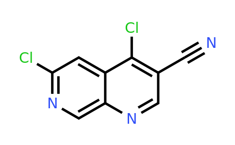 4,6-dichloro-1,7-naphthyridine-3-carbonitrile