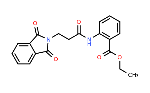 CAS 305377-30-4 | Ethyl 2-(3-(1,3-dioxoisoindolin-2-yl)propanamido)benzoate