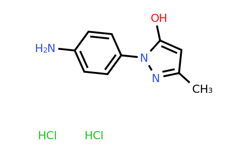 CAS 305382-85-8 | 1-(4-Aminophenyl)-3-methyl-1H-pyrazol-5-OL dihydrochloride