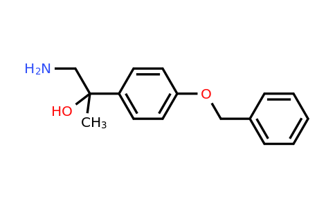 CAS 305448-20-8 | 1-Amino-2-(4-benzyloxy-phenyl)-propan-2-ol