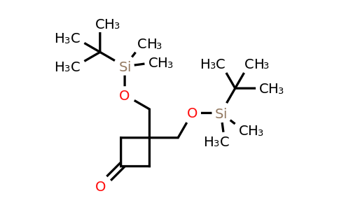 CAS 305819-15-2 | 3,3-bis({[(tert-butyldimethylsilyl)oxy]methyl})cyclobutan-1-one