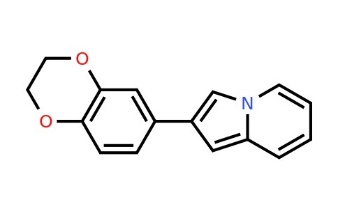 CAS 306280-48-8 | 2-(2,3-dihydro-1,4-benzodioxin-6-yl)indolizine