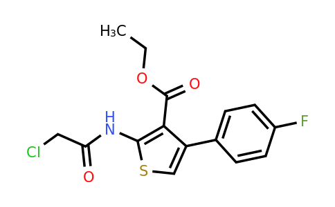 CAS 306280-84-2 | ethyl 2-(2-chloroacetamido)-4-(4-fluorophenyl)thiophene-3-carboxylate