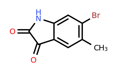 CAS 306325-13-3 | 6-Bromo-5-methylindoline-2,3-dione