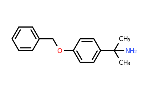 CAS 306761-09-1 | 1-(4-Benzyloxy-phenyl)-1-methyl-ethylamine