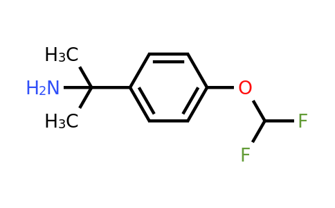 CAS 306761-19-3 | 2-[4-(Difluoromethoxy)phenyl]propan-2-amine