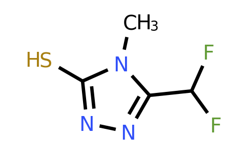 CAS 30682-82-7 | 5-(difluoromethyl)-4-methyl-4H-1,2,4-triazole-3-thiol