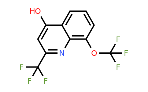 CAS 306935-26-2 | 8-(Trifluoromethoxy)-2-(trifluoromethyl)quinolin-4-ol