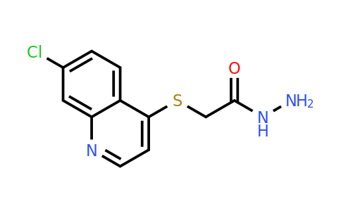 CAS 306935-50-2 | 2-((7-Chloroquinolin-4-yl)thio)acetohydrazide
