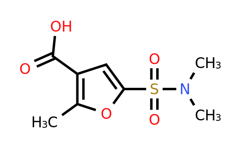 CAS 306936-39-0 | 5-(N,N-Dimethylsulfamoyl)-2-methylfuran-3-carboxylic acid