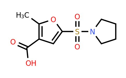 CAS 306936-43-6 | 2-Methyl-5-(pyrrolidin-1-ylsulfonyl)furan-3-carboxylic acid