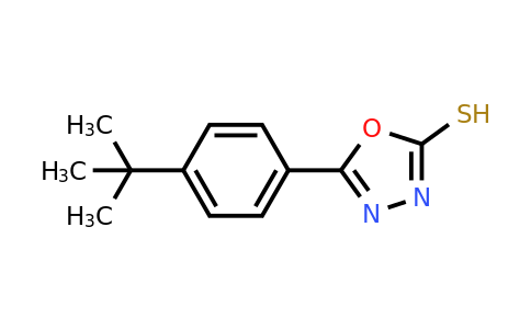 CAS 306936-90-3 | 5-(4-tert-butylphenyl)-1,3,4-oxadiazole-2-thiol