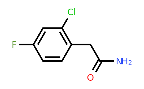 CAS 306937-35-9 | 2-(2-Chloro-4-fluorophenyl)acetamide