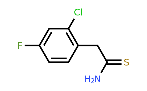 CAS 306937-36-0 | 2-(2-Chloro-4-fluorophenyl)ethanethioamide