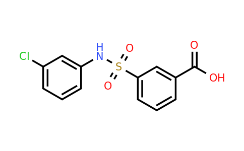 CAS 306955-84-0 | 3-[(3-chlorophenyl)sulfamoyl]benzoic acid