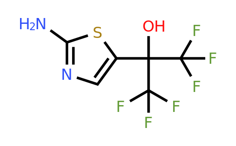 CAS 306956-12-7 | 2-(2-amino-1,3-thiazol-5-yl)-1,1,1,3,3,3-hexafluoropropan-2-ol