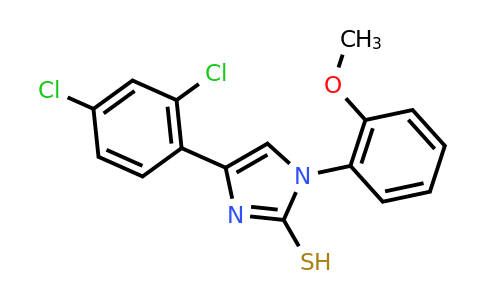 CAS 306956-18-3 | 4-(2,4-dichlorophenyl)-1-(2-methoxyphenyl)-1H-imidazole-2-thiol