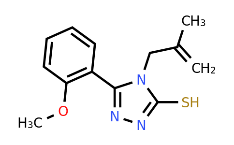 CAS 307327-59-9 | 5-(2-methoxyphenyl)-4-(2-methylprop-2-en-1-yl)-4H-1,2,4-triazole-3-thiol