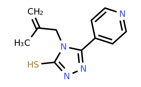CAS 307327-60-2 | 4-(2-methylprop-2-en-1-yl)-5-(pyridin-4-yl)-4H-1,2,4-triazole-3-thiol