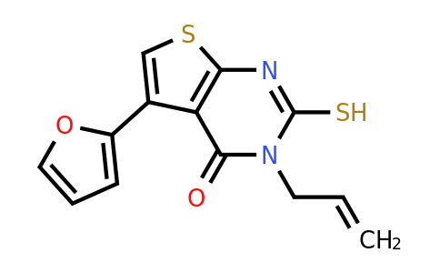 CAS 307513-59-3 | 5-(furan-2-yl)-3-(prop-2-en-1-yl)-2-sulfanyl-3H,4H-thieno[2,3-d]pyrimidin-4-one