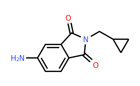 CAS 307990-26-7 | 5-Amino-2-(cyclopropylmethyl)-2,3-dihydro-1H-isoindole-1,3-dione